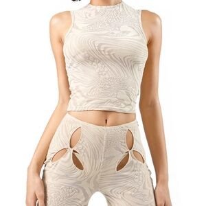 COPY - I AM GIA Beige Set Amina Top and Pants Size S